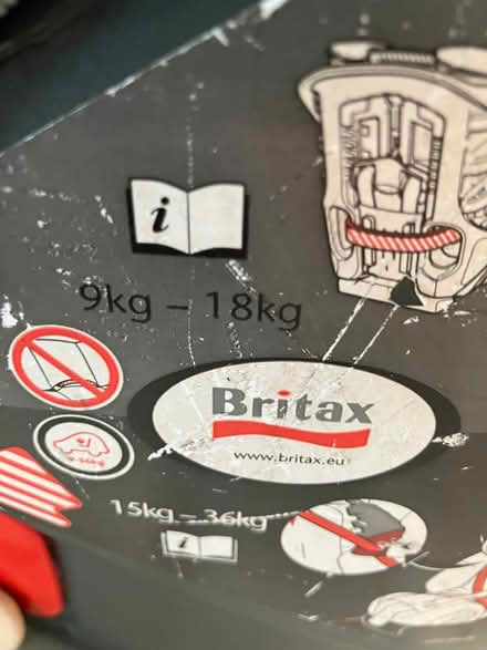 Photo of free Britax high back booster (Dublin sth, Shankill) #3