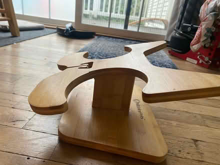 Photo of free Dog/cat food/water bowl holder (98178) #1