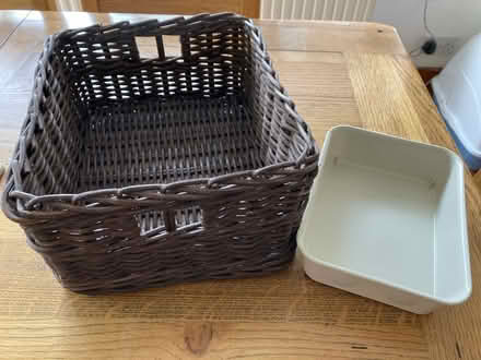 Photo of free IKEA small basket and tray (Firswood M16) #1