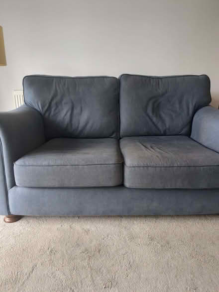 Photo of free Blue 2 seater sofa (Harpenden AL5) #1