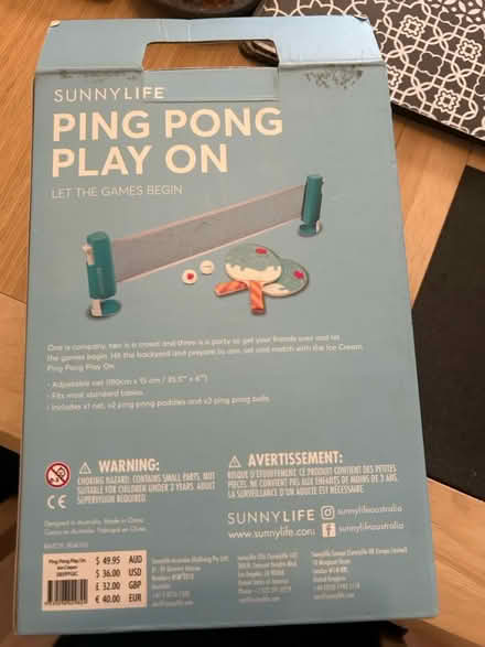 Photo of free Table ping pong (Ha2 8pw) #2