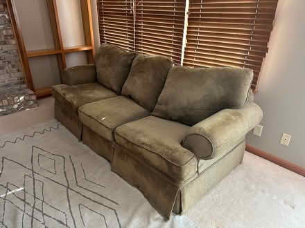 Photo of free Couch and Oversized Chair (96th & Fallcreek) #2
