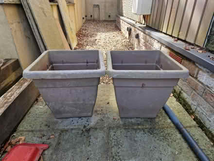 Photo of free Two large plastic pots (Rusthall, TN4) #1