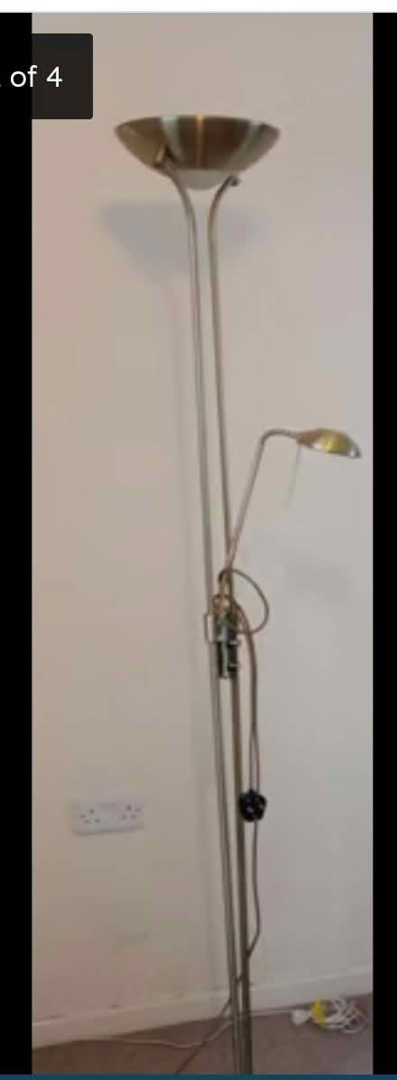 Photo of free Uplighter lamp with small spotlight (Leeds LS14) #1