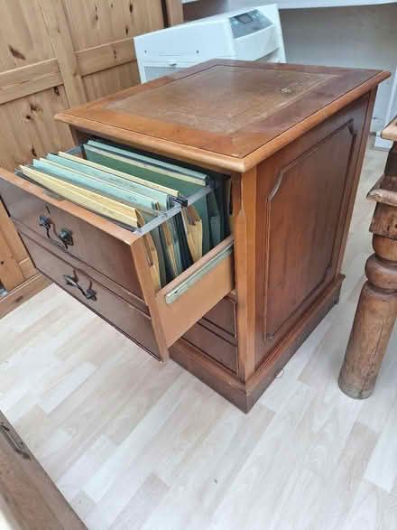 Photo of free Two drawer yew filing cabinet (Gu23 6as) #1