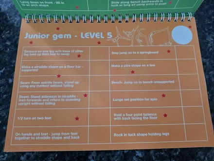 Photo of free Junior Gem gymnastics book (IG6 3s) #3