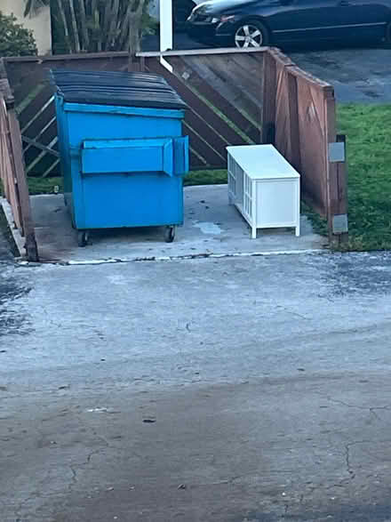 Photo of free Curb Alert - white cabinet (Davie, FL) #1
