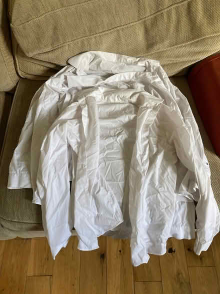 Photo of free 3 x Asda long sleeved school shirts (Freehold LA1) #1