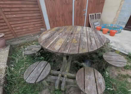 Photo of free Solid wooden bench (Titchfield PO14) #2