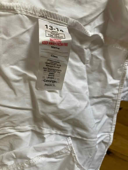 Photo of free 3 x Asda long sleeved school shirts (Freehold LA1) #2