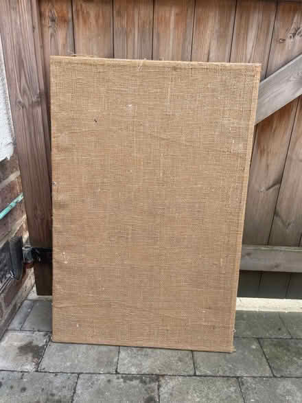 Photo of free Cork board covered in hessian (Sherwood NG5) #1