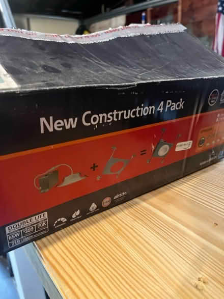 Photo of free 6 in baffle down light and frame (Philadelphia/South Jersey) #2