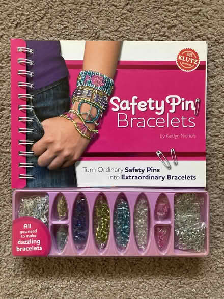 Photo of free Safety Pin Bracelet Making Kit (Sunnyvale - nr Ponderosa Park) #1