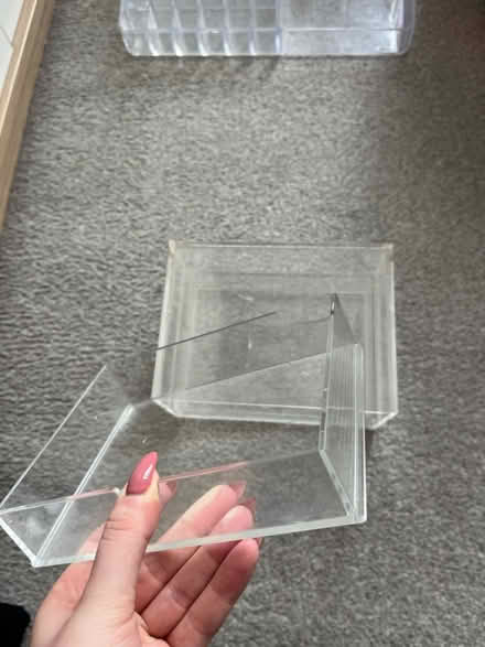 Photo of free clear acrylic mini drawers (SK1, central stockport) #2