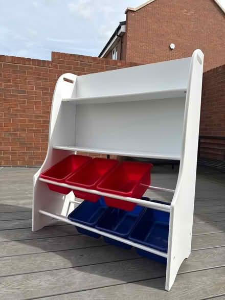 Photo of free Children’s bookcase and toy storage (The Hewletts GL52) #1