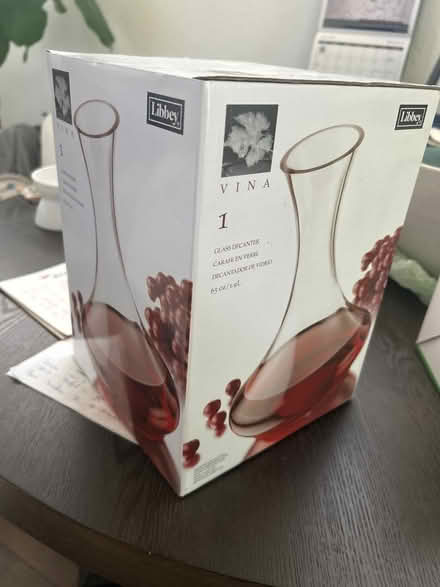 Photo of free New in box wine carafe (Walnut Creek) #1