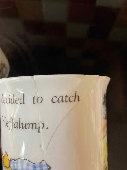 Photo of free Doulton China Pooh Mugs damaged (Stoke Poges SL2) #3
