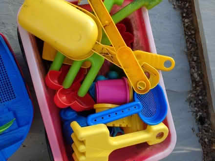 Photo of free Sand toys (Kettering NN15) #3