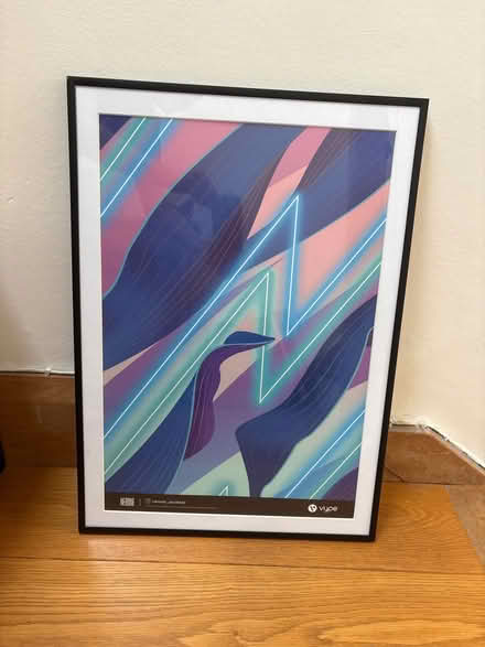 Photo of free Black picture frame (Fulham SW6) #1