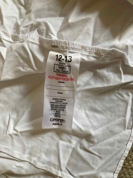 Photo of free 3 x Asda long sleeved school shirts (Freehold LA1) #4