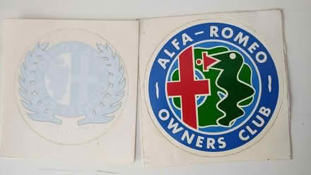 Photo of free Alfa Romeo Club Decals (Vacaville) #1