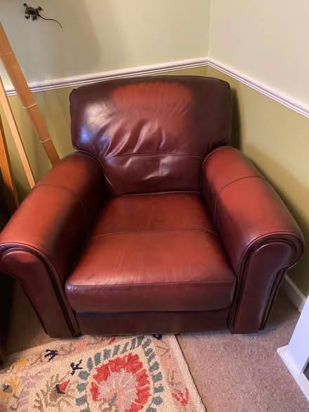 Photo of free Leather Chair (Haywood RG12) #1