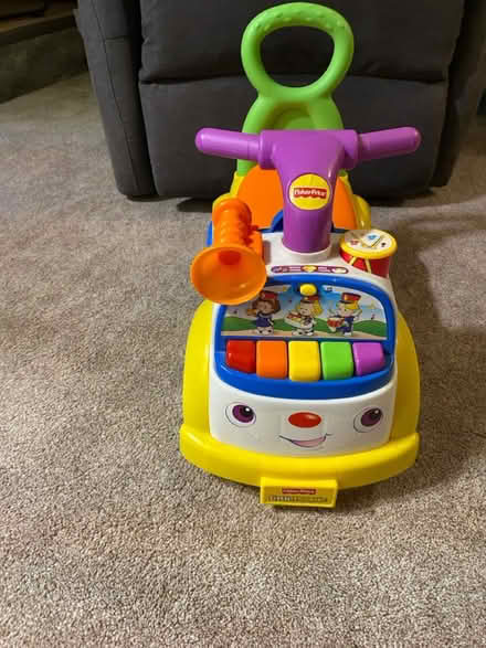Photo of free Fisher Price musical ride on (Somerset, NJ, off DeMott Lane) #2