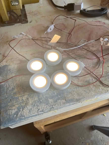 Photo of free Set of 5 small pot lights (Mavis & Burnhamthorpe) #1