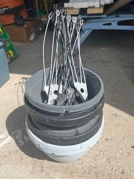Photo of free Plastic flower baskets (Mavis & Burnhamthorpe) #1