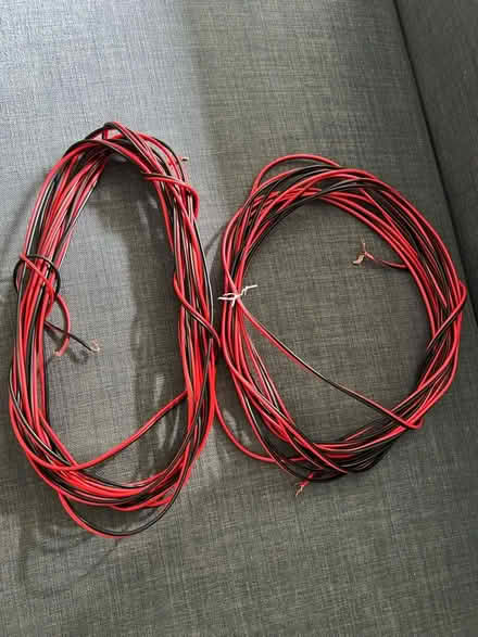 Photo of free Two speaker cables (Bermondsey SE16) #1