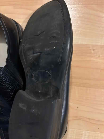 Photo of free Men’s black leather shoes size 9-42 (L5L 5P5) #3