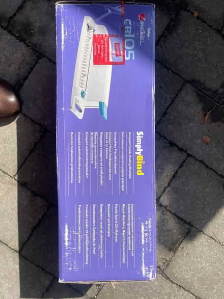 Photo of free Binding machine (Sherwood NG5) #2