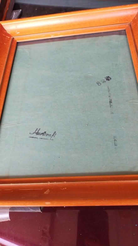 Photo of free light brown picture frame (Allen) #1