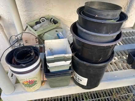 Photo of free Gardening items - planters (Cambrian area, San Jose) #2