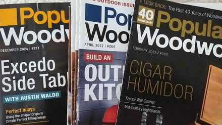Photo of free Popular Woodworking Magazines (Vacaville) #2