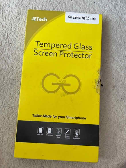 Photo of free Tempered glass for Samsung 6.5’ (Finsbury park) #1