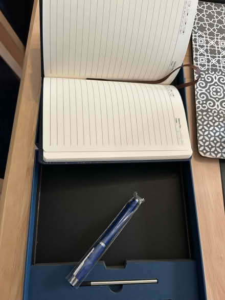 Photo of free Notebook and pen (Ha2 8pw) #2