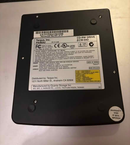 Photo of free External CD-Drive with Read and Write Features- ECW-043 (Lemsford AL8) #2