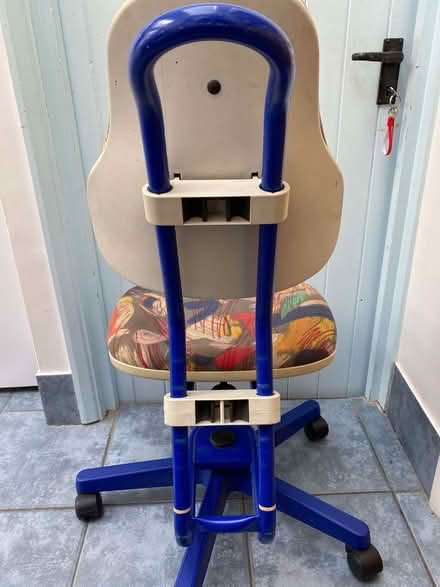 Photo of free Desk Chair on wheels suitable for older child or small adult (Runcton PO20) #1