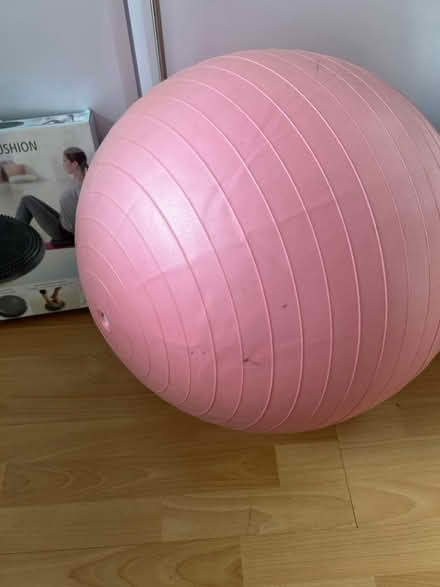 Photo of free Pilates ball and balance cushion (G42) #1