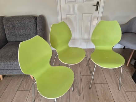Photo of free Stacking Kitchen Chairs (LE9 Broughton Astley) #1