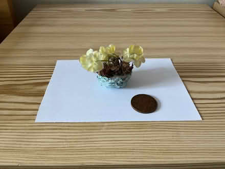 Photo of free Miniature floral ornament (Walkley S6) #1