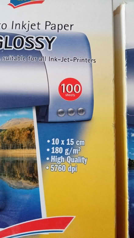 Photo of free Glossy Photo Printer Cards (LE8 5AH) #3