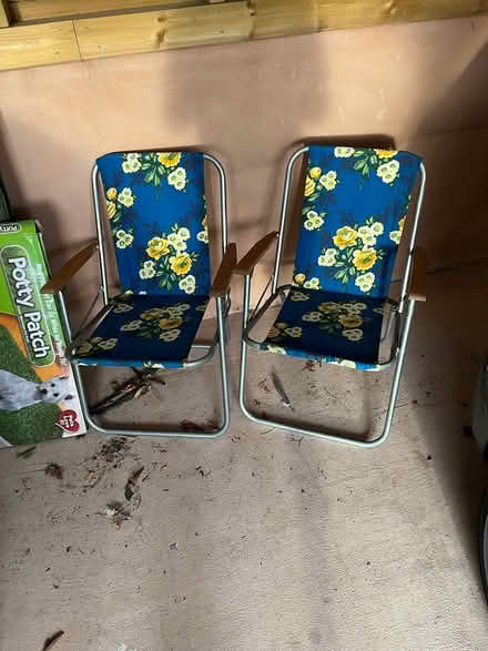 Photo of free Garden Chairs (Musbury EX13 8AR) #1