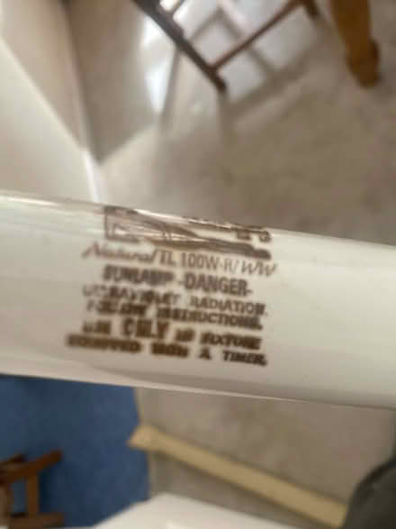 Photo of free Fluorescent Tube, Possibly For Sunbed (Shipley BD18) #2