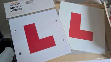 Photo of free L plates (Hanger Lane) #1