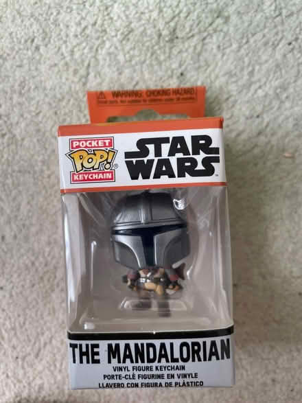 Photo of free Mandalorian keychain figurine (Finsbury park) #1