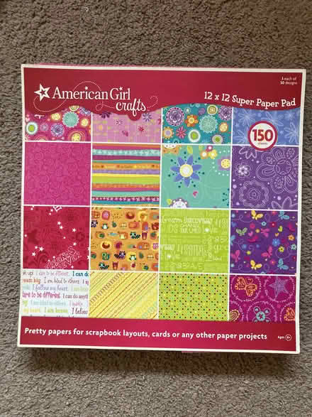 Photo of free Craft/Scrapbook Paper Pad (Sunnyvale - nr Ponderosa Park) #1