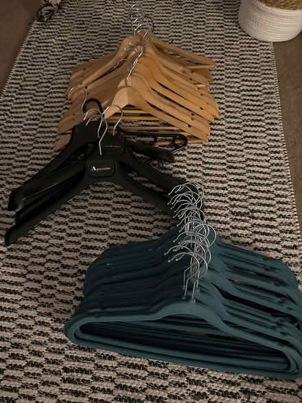 Photo of free selection of coat hangers (Town Centre Cheltenham) #1