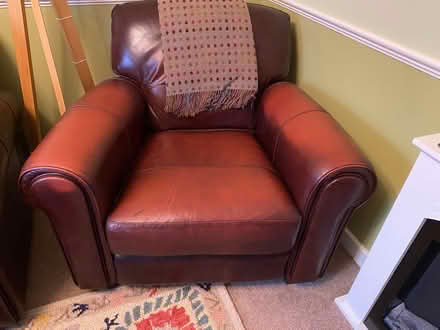 Photo of free Leather Chair (Haywood RG12) #2